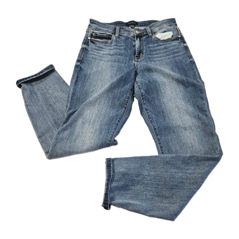 Judy Blue Los Angeles Jeans Women's Size 9/29 Slim Fit Medium Wash Stretch Y2K